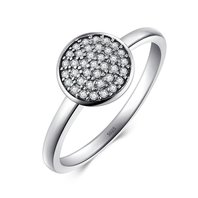 Stříbrný prsten s kamínky vel.54 2MD2103554SPR