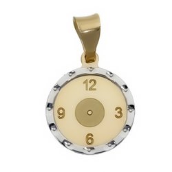 Zlatý přívěsek křtící hodiny 3HO20107ZZP