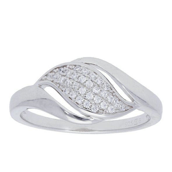 Stříbrný prsten s kamínky 8MY31022350SPR