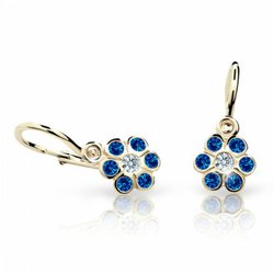 detske-nausnicky-cutie-kyticky-c1737-ze-zluteho-zlata-s-kaminky-dark-blue-zapinani-brizura-7840.jpg