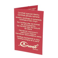 certifikát český granát