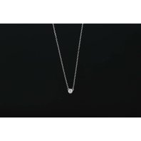 Stříbrný řetízek s přívěskem zirkonu - SCN479-3