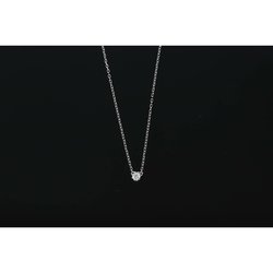 Stříbrný řetízek s přívěskem zirkonu - SCN479-3